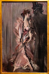 Topu Bırakmak by Giovanni Boldini