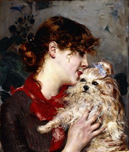Madam Rezanne, s.1885 by Giovanni Boldini