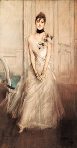 Emiliana Concha de Ossa'nın Portresi by Giovanni Boldini