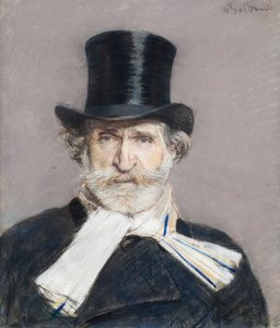 Giuseppe Verdi'nin Portresi by Giovanni Boldini