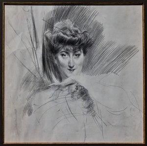 Madame Veil Picard'ın Portresi by Giovanni Boldini
