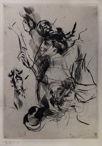 Rakamlarla Genç Bir Kadının Portresi by Giovanni Boldini