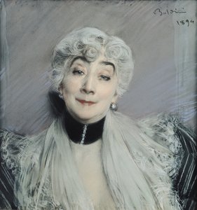 Portrait of the Countess de Martel de Janville, known as Gyp (1850-1932), 1894