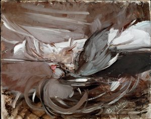 Oyun Boyama ile Natürmort Giovanni Boldini (1842-1931) 1911 Dim. 75x93 cm Pistoia, Boldini Koleksiyonu by Giovanni Boldini