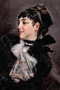 Rasty Kontesi Kanepede, detay by Giovanni Boldini
