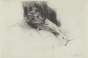 ıslık uykuda by Giovanni Boldini