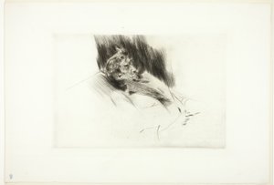 ıslık uykuda by Giovanni Boldini