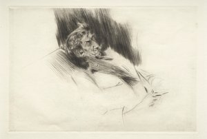 Whistler Uykuda, 1897. by Giovanni Boldini