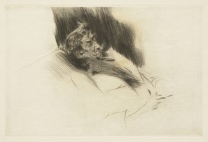 Whistler Uykuda, 1897 by Giovanni Boldini