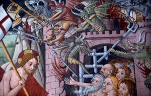 Cehenneme iniş, c.1492 (3702448 detayı)