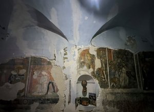Beyaz Tövbekarlar Şapeli Oratoryosu, Tende, 2024 (fotoğraf) by Giovanni Canavesio