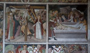 Scenes from the Passion of Christ, c.1492 (fresco) by Giovanni Canavesio