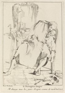 Yorgun Peruk Yapıcı by Giovanni David