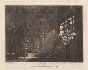 Boğularak İnfazlar için "Giardin Scuro" by Giovanni De Pian, after Francesco Galimberti