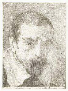 Başlıksız küçük sakallı adam Kafaların toplanması (dizi başlığı) Raccolta di Teste (dizi adı) by Giovanni Domenico Tiepolo