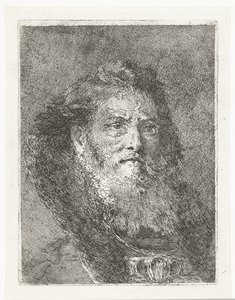 Başörtüsü olmayan adam Kafaların toplanması (dizi başlığı) Raccolta di Teste (dizi adı) by Giovanni Domenico Tiepolo