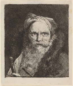 Kılıçlı Yaşlı Adam by Giovanni Domenico Tiepolo