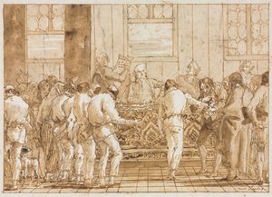 Deneme by Giovanni Domenico Tiepolo
