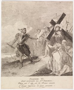 Via crucis - İstasyon VI. Veronica İsa