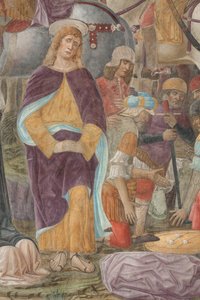 Milan, Cenacolo Vinciano Yemekhanesi, Donato Montorfano, İsa