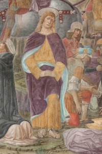 Milan, Cenacolo Vinciano Yemekhanesi, Donato Montorfano, İsa