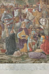 Milan, Cenacolo Vinciano Yemekhanesi, Donato Montorfano, İsa