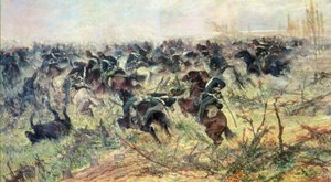 Süvari Hücumu by Giovanni Fattori