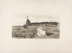 Kutsal inek by Giovanni Fattori