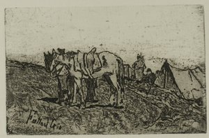 manevralar by Giovanni Fattori