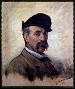 59 yaşında otoportre (Resim by Giovanni Fattori
