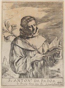 Padua Aziz Anthony by Giovanni Francesco Barbieri, called Guercino