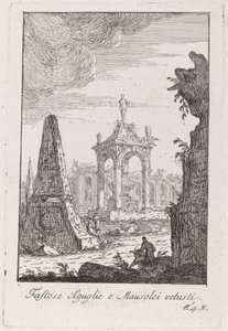 Lüks Aguglie ve antik Mozoleler by Giovanni Francesco Costa