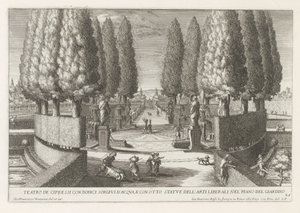 de tuinen van de Villa d