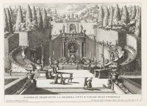 de tuinen van de Villa d