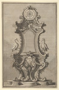 Bir Saat için Tasarım, Disegni Diversi, 1714 veya 1750
