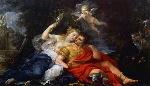 Rinald ve Armida, Giovan Gioseffo dal Sole tarafından resim