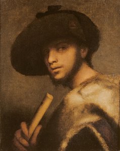 Bir Piper (tuval üzerine yağlı boya) by Giovanni Girolamo Savoldo