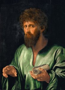 Rönesans: Antik çağlardan bir filozof par Savoldo, Giovanni Girolamo (1480 / 85-1548) by Giovanni Girolamo Savoldo