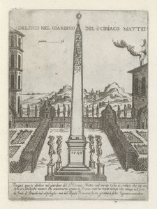 De tuin van Ciriaco Mattei