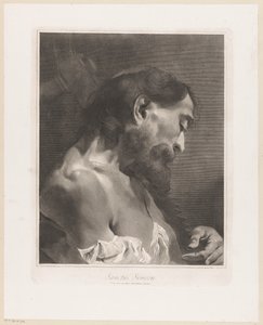 Havari Simon Sanctus Simeon (nesne üzerindeki başlık) Apostelen (dizi adı) by Giovanni Marco Pitteri