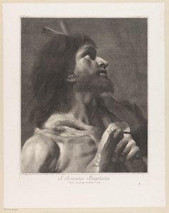 Aziz John the Baptist S. Joannes Baptista (nesne üzerindeki başlık) by Giovanni Marco Pitteri
