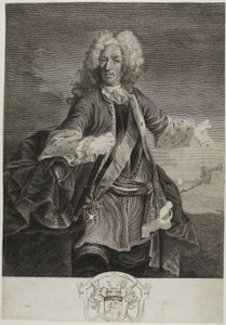 Johann Matthias, Schulenburg Kontu. by Giovanni Marco Pitteri
