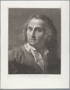 Portret van yapımcısı Giovanni Marco Pitteri Marcus Pitteri Venedik kesici dişi (nesne üzerindeki başlık) by Giovanni Marco Pitteri
