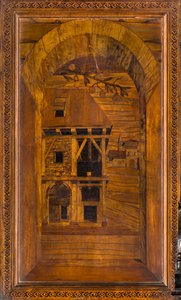 Ligne Kanonik Korosu, Giovanni Maria Platina 1484 tarafından kakma, Üstün Durak by Giovanni Maria Platina