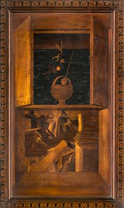 Ligne Kanonik Korosu, Giovanni Maria Platina 1484 tarafından kakma, Üstün Durak by Giovanni Maria Platina