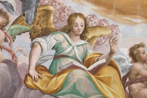 melek ve putti by Giovanni Mauro della Rovere
