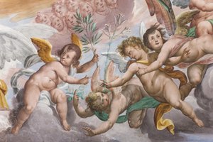 Putti (3496733 detayı) by Giovanni Mauro della Rovere