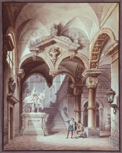 Giovanni Migliara (1785-1837) tarafından yazılan Sevilla
