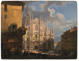 Kapalı dei Figini ve Isolate del Rebecchino, Milano ile Piazza Duomo