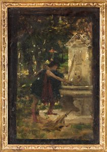 Çeşmede (gemide yağ) by Giovanni Muzzioli